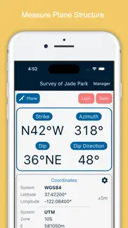 geocompass 3 (gps, geology) iphone screenshot 2