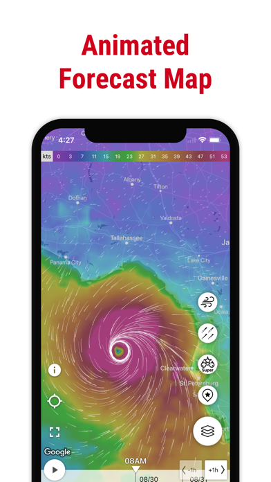 Windfinder: Wind & Weather map Screenshot