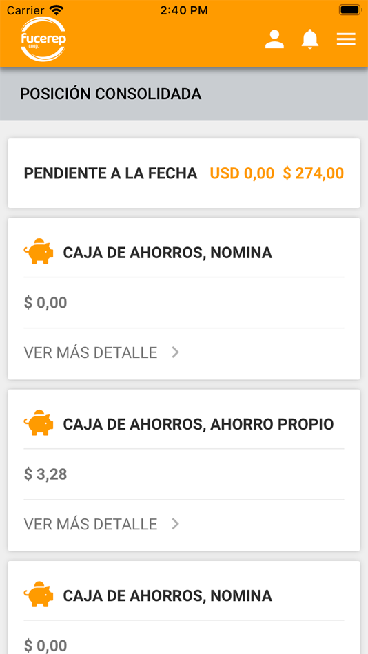 #3. Fucerep (iOS) 由: Cooperativa de Ahorro y Credito FUCEREP