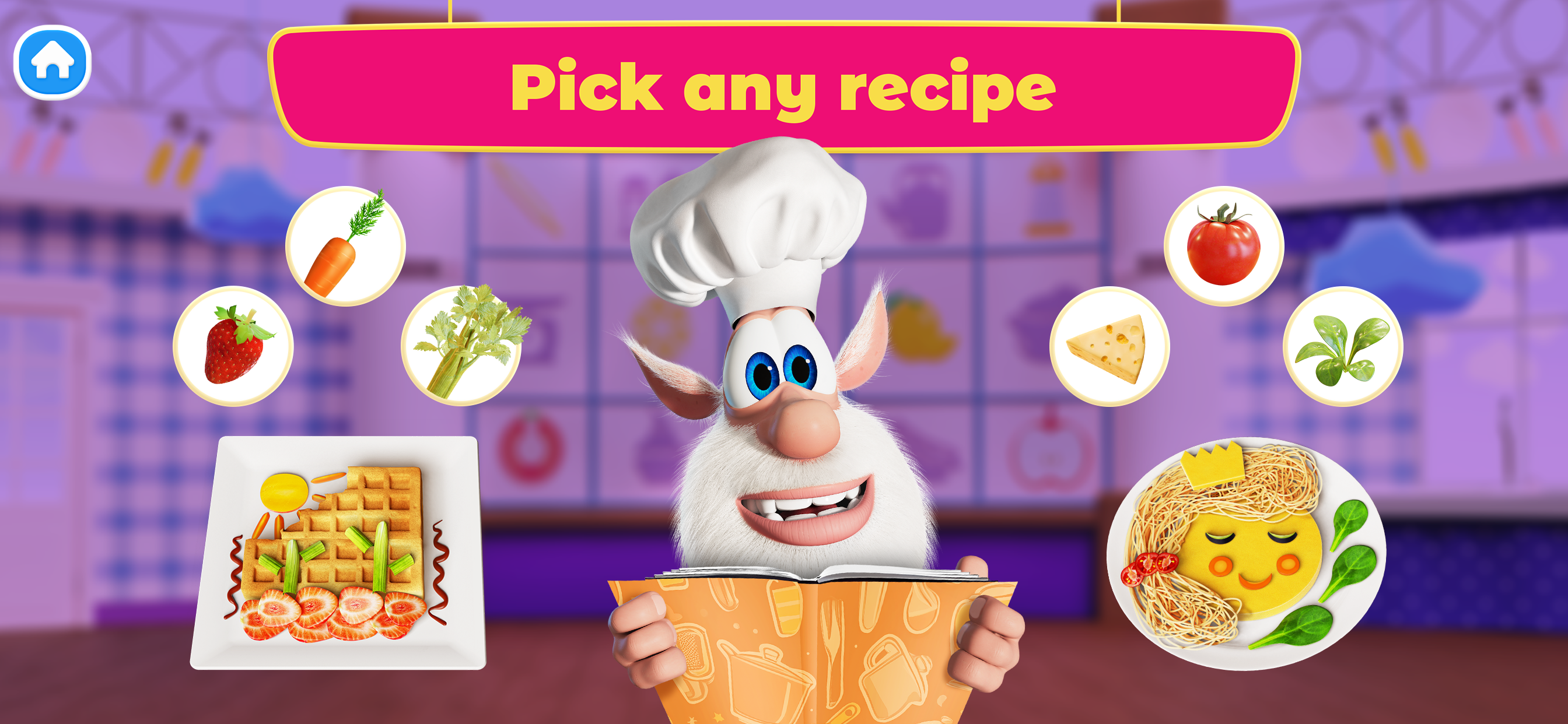 Booba Kitchen: Cooking Food