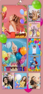 Happy Birthday Photo & Card screenshot #2 for iPhone