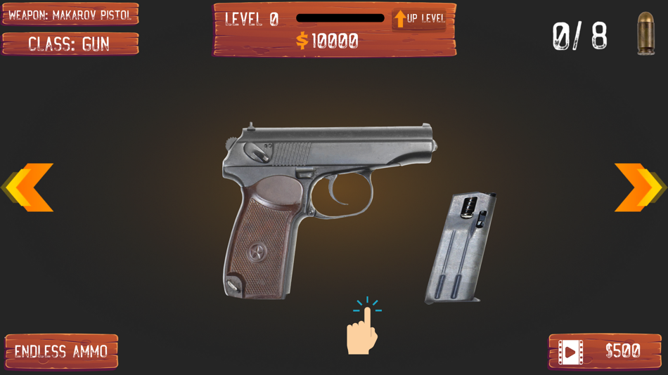 #2. Firearm: Gun Sound Simulator3D (iOS) Podle: Vipul Nathani