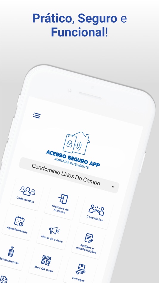 #1. Acesso Seguro App (iOS) Podle: Valle Automacoes