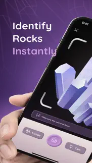rocksnap: identify crystal pro iphone screenshot 1