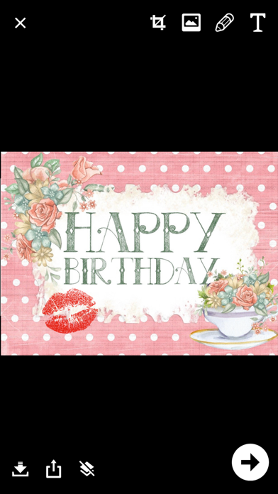 Happy Bday Card Pro Screenshot