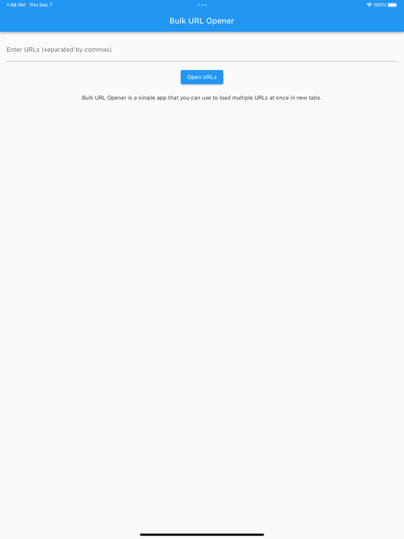 Bulk Url Openerのおすすめ画像1