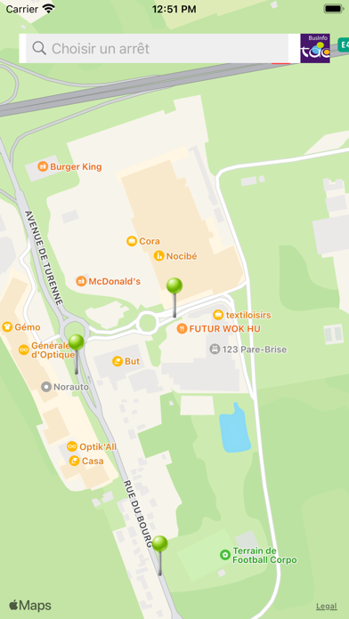 BusInfo Ardenne Metropole Screenshot