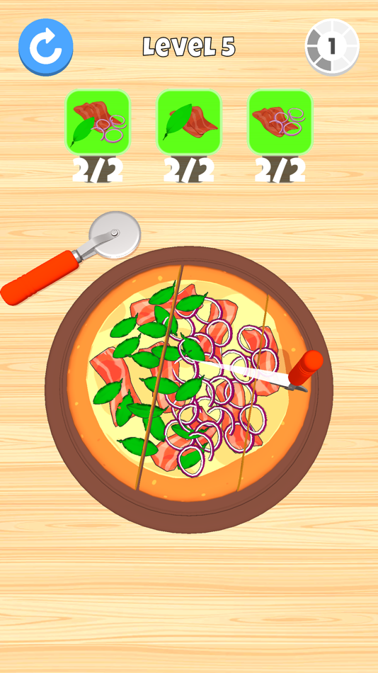#3. Cut Slices (iOS) 由: BOOM GAMES YAZILIM VE TICARET ANONIM SIRKETI