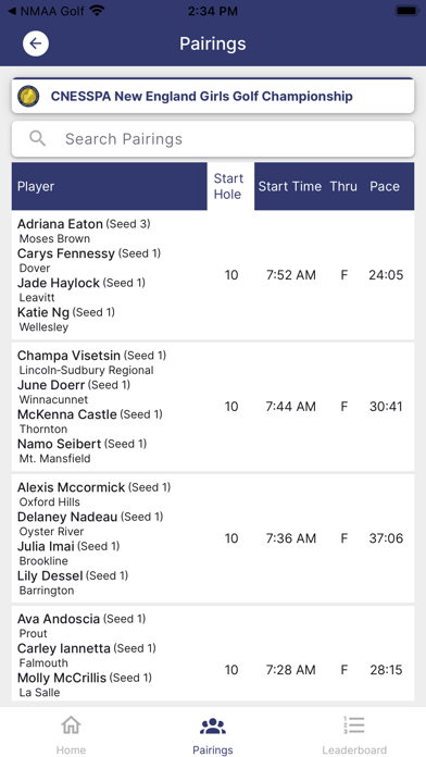 MPA Golf Screenshot