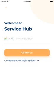 service hub - customer iphone screenshot 2