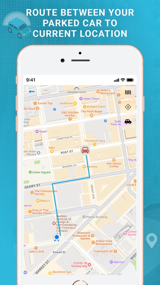 #4. Find Parked Car Location (iOS) 来自: Softpulse Harakhani