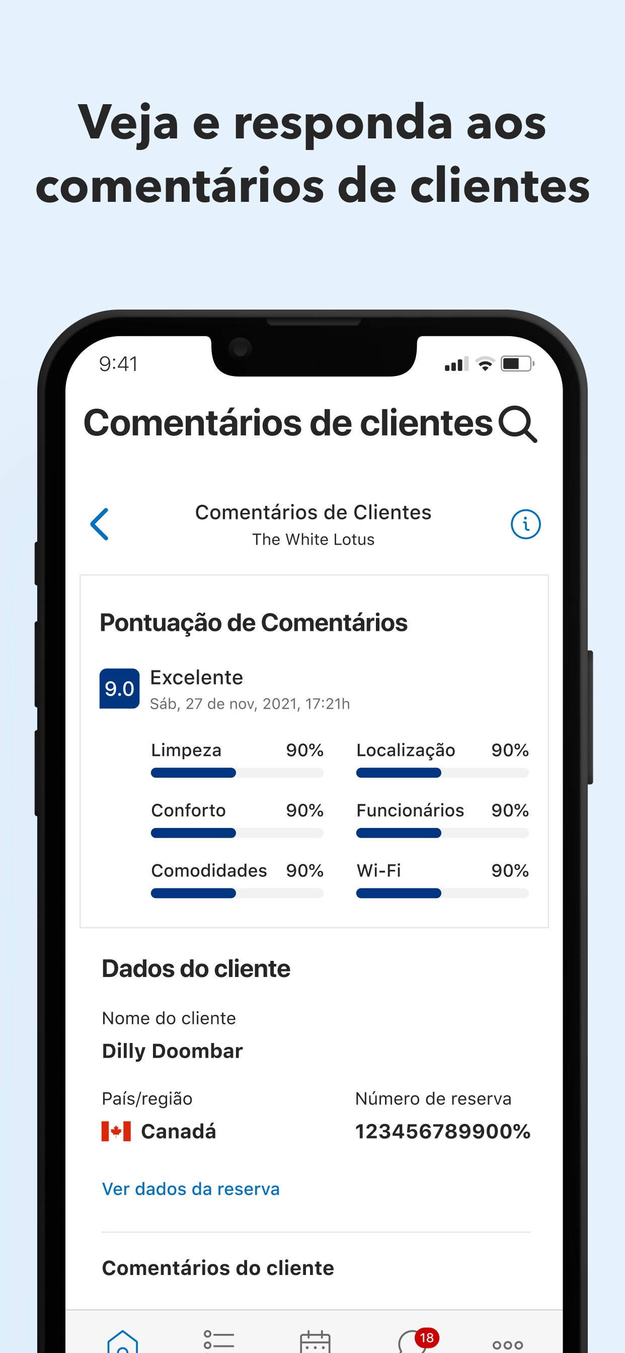 Pulse para Booking.com