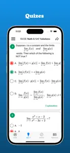 EUEE Math & SAT Solutions screenshot #3 for iPhone