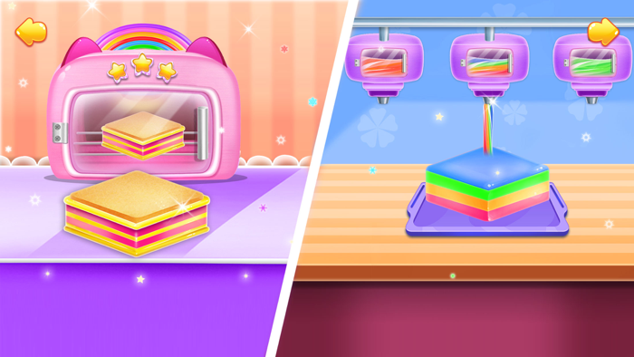 Unicorn Cake Game Baking Sweet