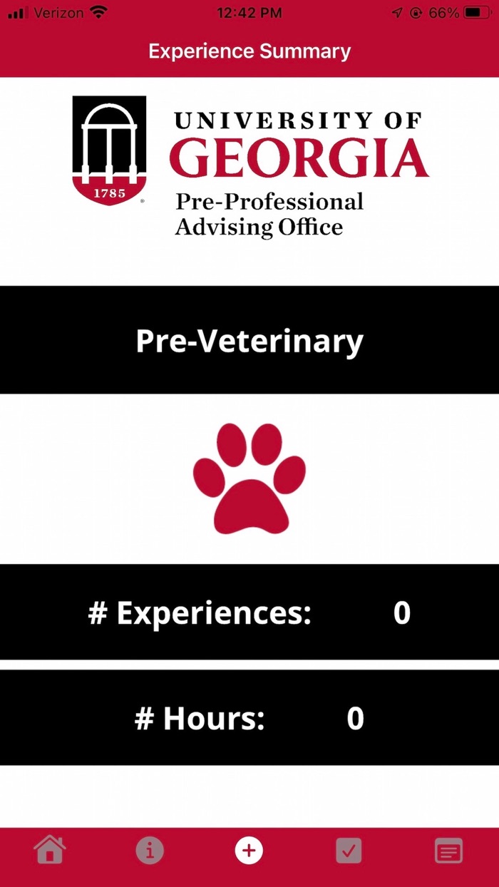 UGA Pre-Professional Planner