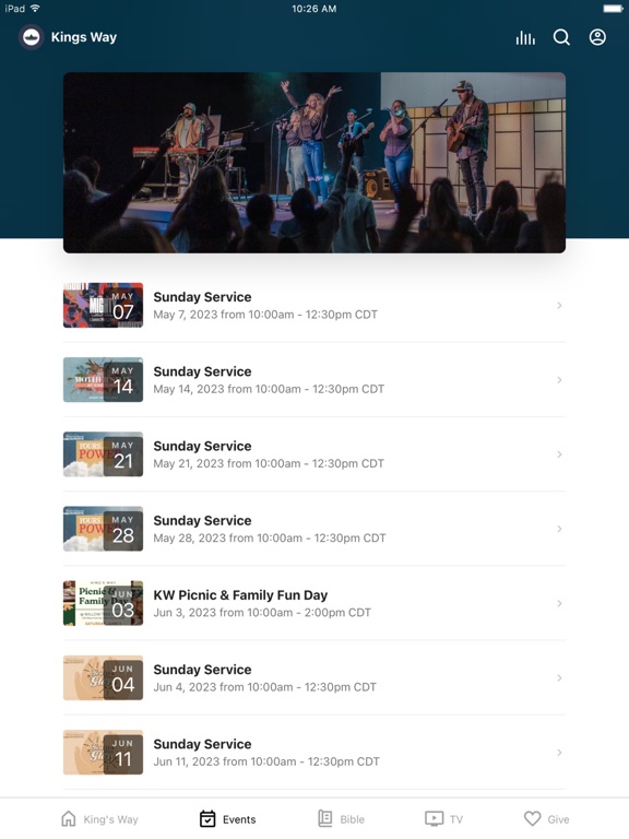 Screenshot #5 pour King's Way Church | Birmingham