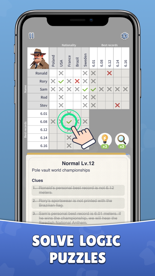 #2. Logic Riddle-Puzzle Games (iOS) 由: Wuhan Dream Space Studio Co., LTD