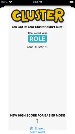 Game screenshot Cluster Words apk