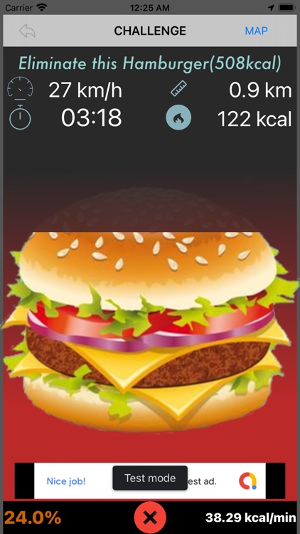 CALORIES CHALLENGE