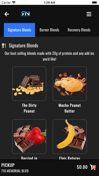 Ruck Nutrition Screenshot