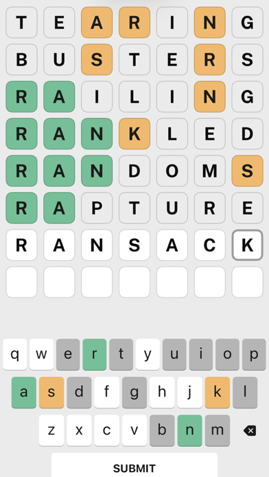 PuzzWord: 5-letter Word Puzzle screenshot 2