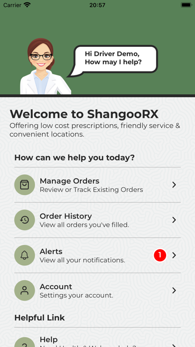 ShangooRx for Drivers Screenshot