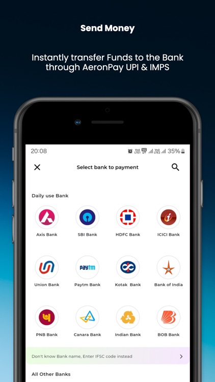 AeronPay: UPI and Bill Payment