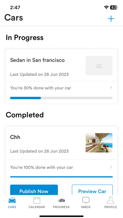 Goulti Car Share Screenshot