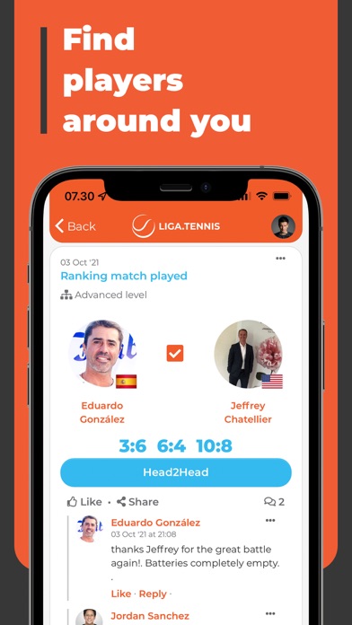 Liga App Screenshot