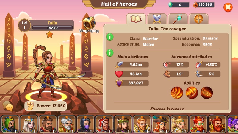 Firestone: An Idle Clicker RPG screenshot 2