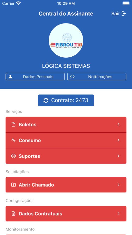 #3. Fibrounet - Cliente (iOS) By: Lógica Sistemas