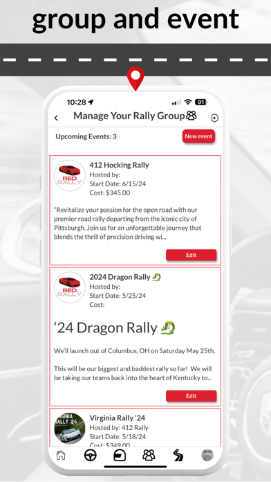 RallyGrid Screenshot