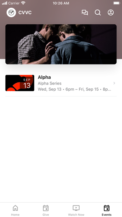 Canyon View Vineyard Church Screenshot