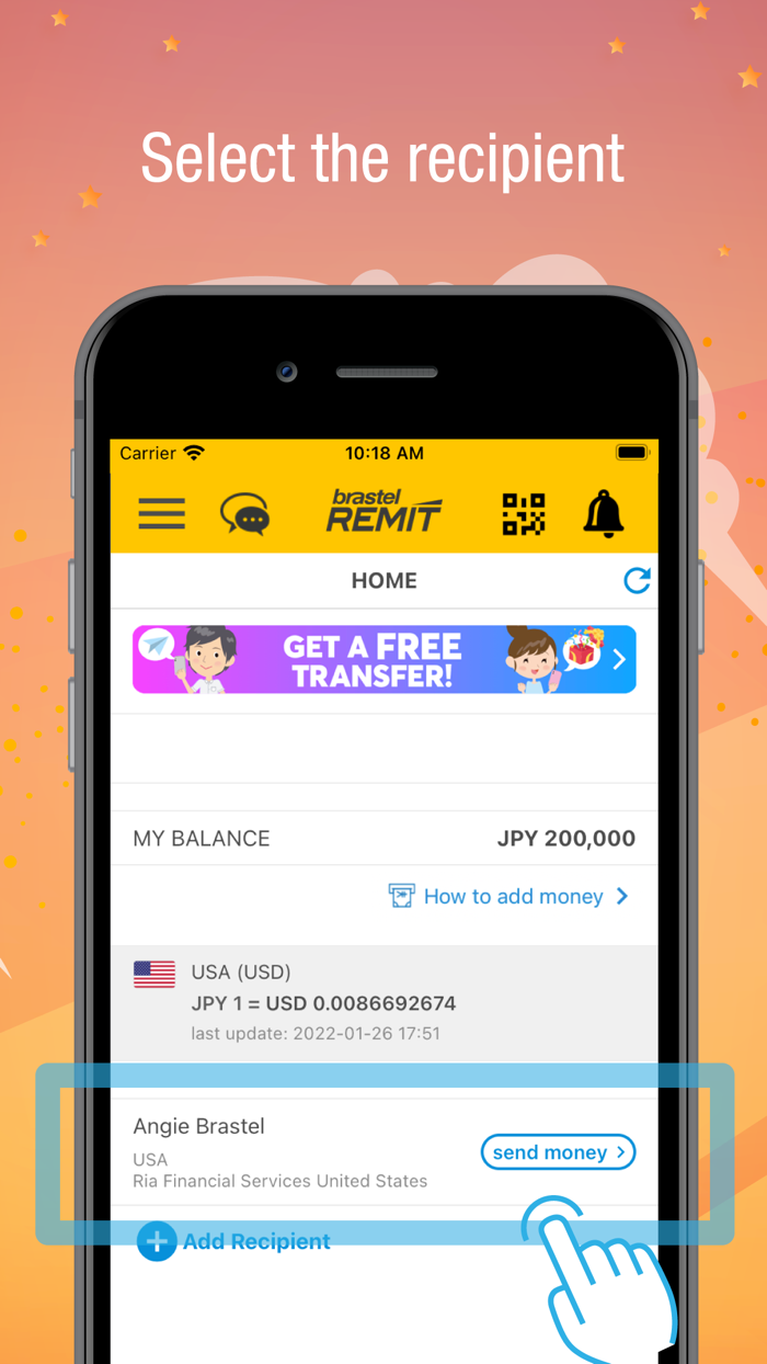 Brastel Remit - Send Money