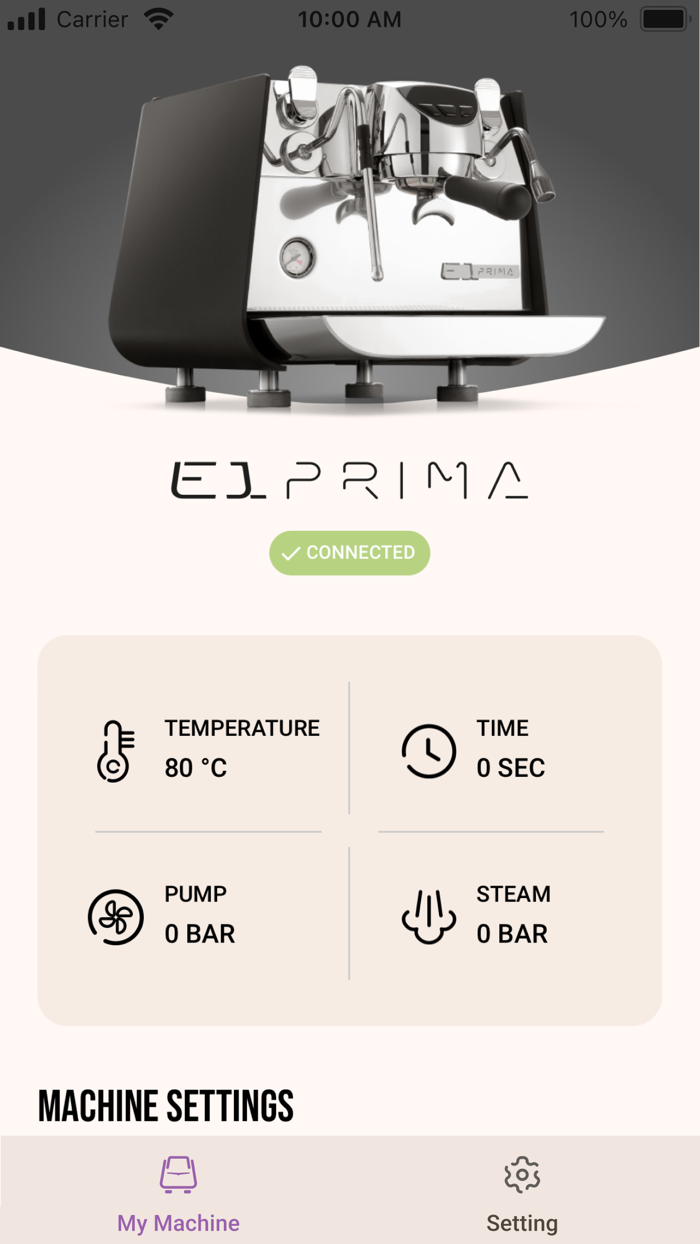 Victoria Arduino E1 Prima