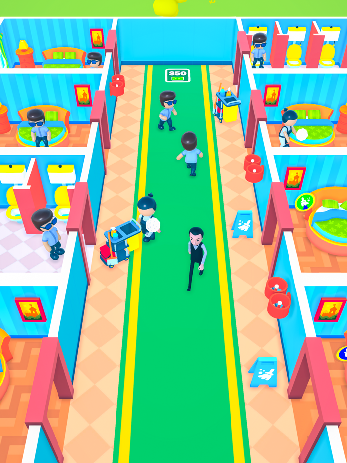 Idle Cash Manager - Hotel Game