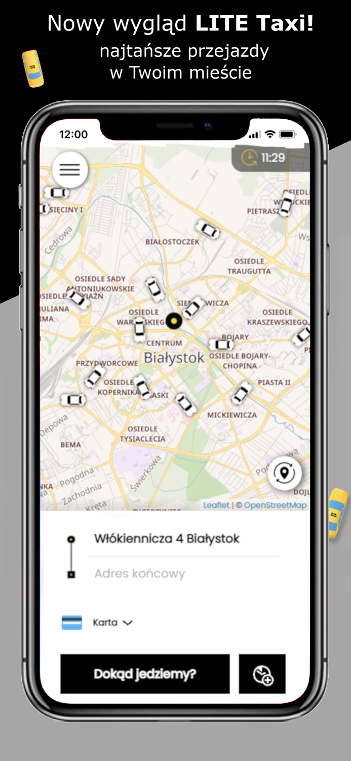 LITE Taxi - tanie przejazdy