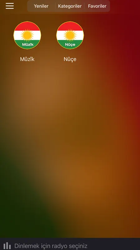 Kürtçe Radyo - Radyoyê Kurdî screenshot 2 of 4