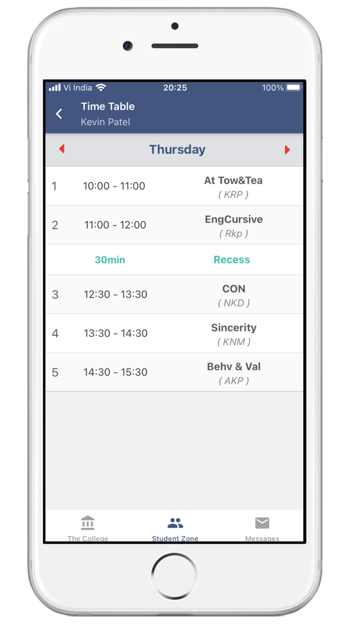 Red and White Education