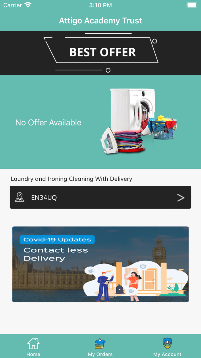 Attigo Academy Laundry Service