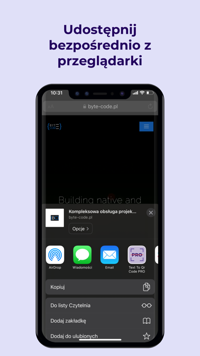 Screenshot #2 pour Text To QR Code PRO