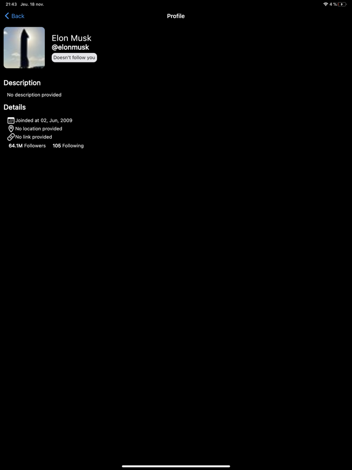 Stats  for Twitter - Unfollow