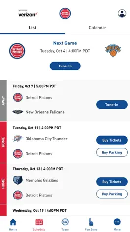 Game screenshot Official Detroit Pistons apk