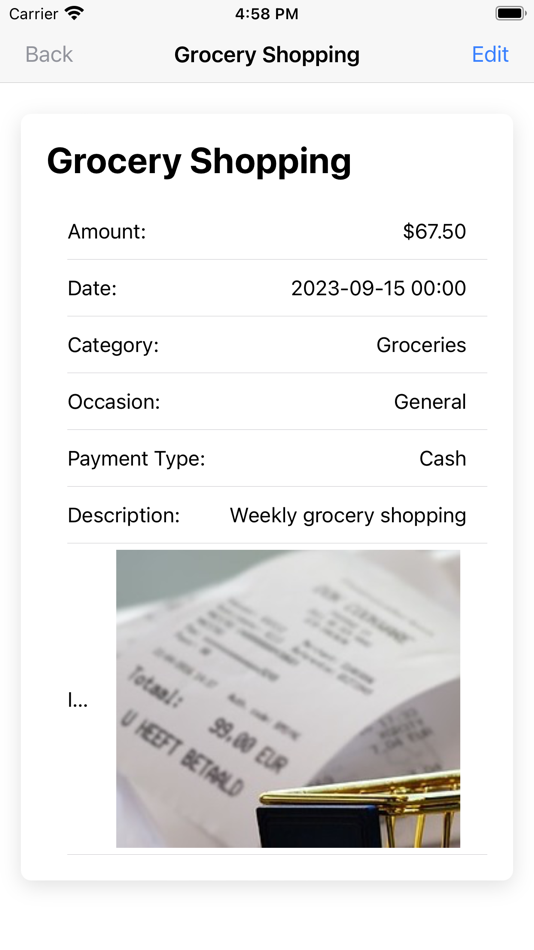 #10. Expense Info (iOS) 由: Unimodern Systems Ltd.