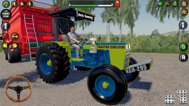 Indian Tractor Farming Game 3D screenshot-5