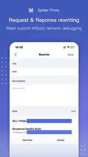 spider proxy - http(s) catcher iphone screenshot 4