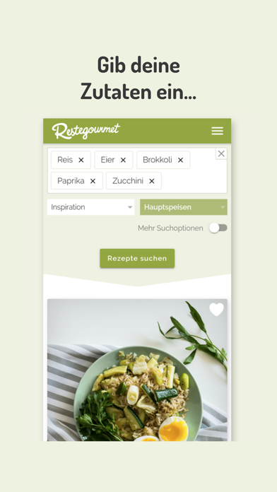 Restegourmet Screenshot