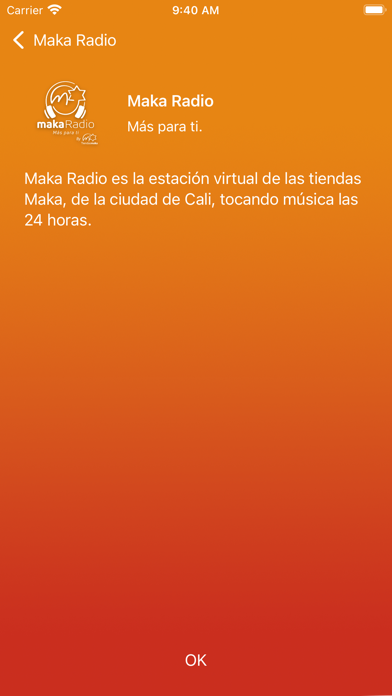 Maka Radio Screenshot