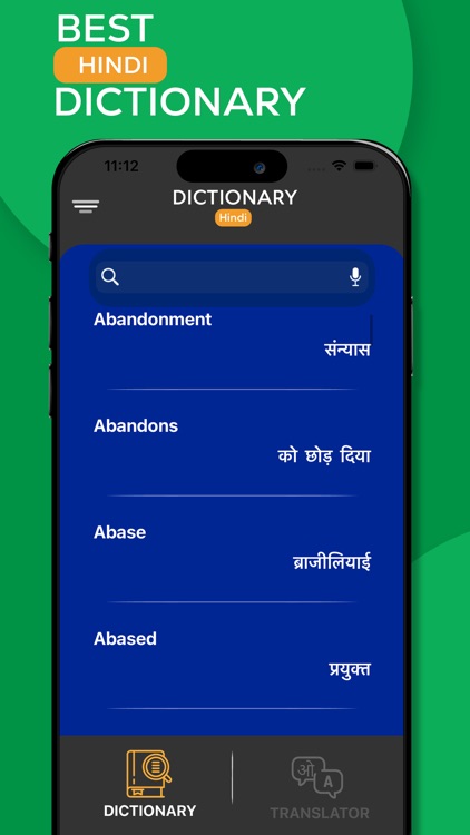 Hindi to English Translator +