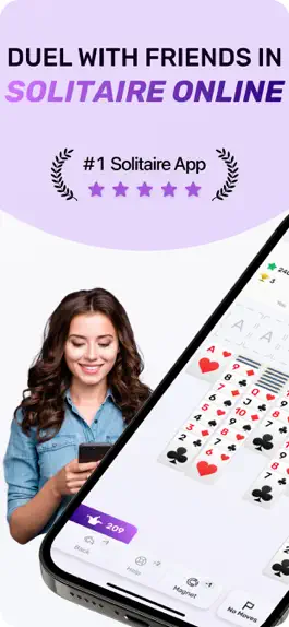 Game screenshot Solitaire Klondike Online Duel mod apk